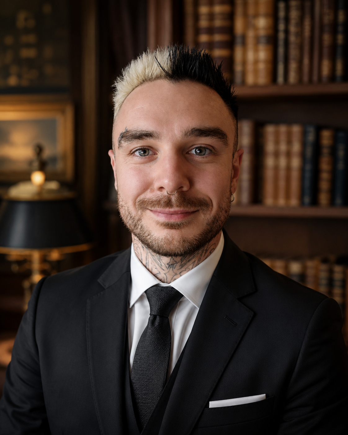 Porträt von Marc Aurel Brech, Inhaber von Old Books & Goods